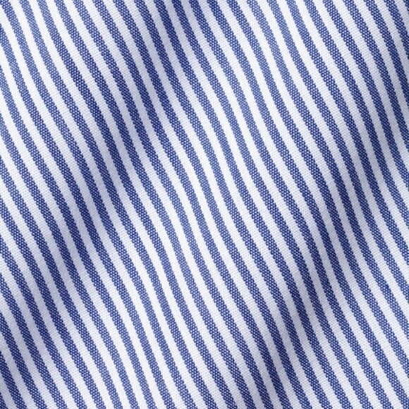 EUC Charles Tyrwhitt Non-Iron Bengal Blue Diagonal Stripe Button Down Shirt - Picture 3 of 7